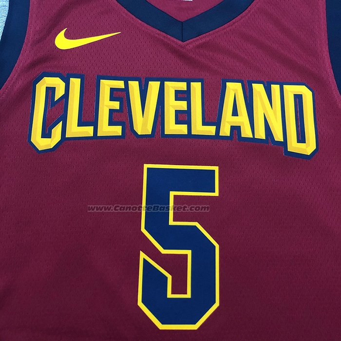 Maglia Cleveland Cavaliers Dennis Smith JR. NO 5 Icon 2018 Rosso